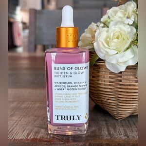 NEW Truly Beauty BUNS OF GLOWRY Tighten & Glow BUTT SERUM Full Size 3.1 oz/90 ml